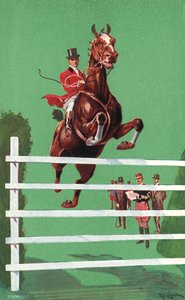 International Horse Show, Olympia, London, 1908. június (színes litó) alkotó: Ralph Cleaver