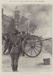 VII. Edward király első parlamentjének megnyitója