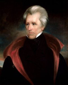 Andrew Jackson feje (kivágva)