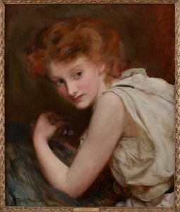 Ethel Brignall (olaj, vászon)