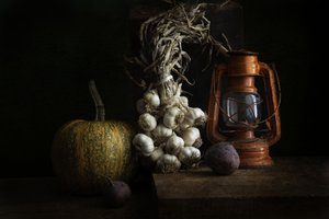 Rusztikus terméses csendélet