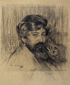 Santiago Rusiñol portréja