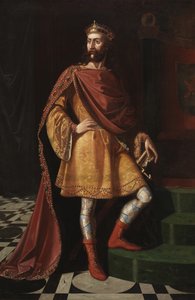 Erwig, vizigót király, a 19. század közepe alkotó: Ramón Cortés