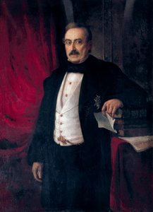 Buenaventura Carlos Aribau (1798-1862) író és közgazdász portréja