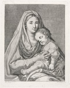 Madonna és gyermeke (Francisco Bayeu és Subias nyomán)