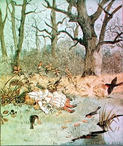 Babes in the Wood (ballada) alkotó: Randolph Caldecott