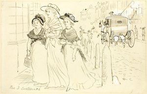 A három ügyfél alkotó: Randolph Caldecott