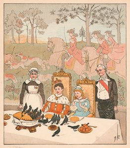 Vajon nem egy finom étel volt-e a király előtt, 1880. alkotó: Randolph Caldecott