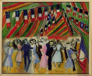 Július 14. alkotó: Raoul Dufy