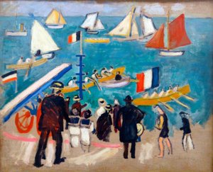 A regatták alkotó: Raoul Dufy