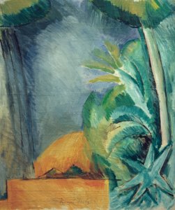 Tájkép L’Estaque közelében, vagy Fenyőfák L’Estaque közelében alkotó: Raoul Dufy