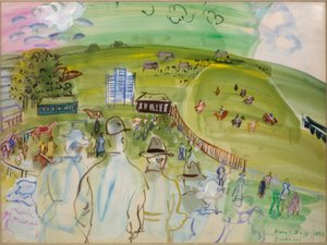 A versenypálya (Goodwood) alkotó: Raoul Dufy
