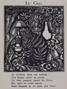 A macska - a "Le Bestiaire ou cortege d