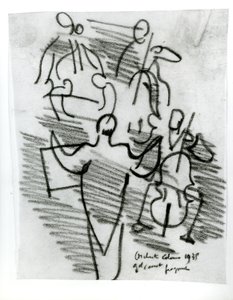 Orchestre Colonne alkotó: Raoul Dufy