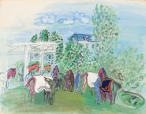 Paddock alkotó: Raoul Dufy