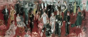 Hivatalos fogadás alkotó: Raoul Dufy