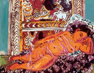 "Fekvő akt" Raoul Dufy (1877-1953) festménye alkotó: Raoul Dufy