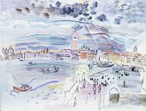 Riva degli Schiavoni, Velence alkotó: Raoul Dufy