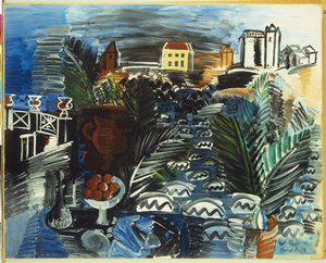 Csendélet a tenger mellett alkotó: Raoul Dufy