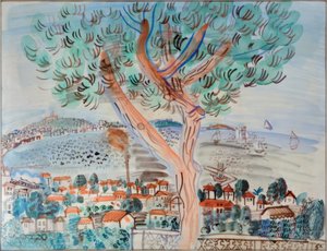 A Szent János-öböl alkotó: Raoul Dufy