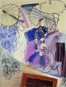 Kötéltáncosok; Les Equilibristes alkotó: Raoul Dufy