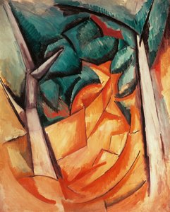 Fák Estaque-ban alkotó: Raoul Dufy