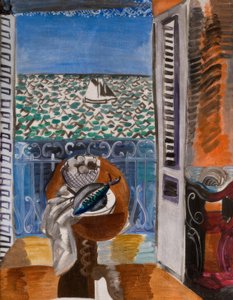Kilátás az ablakon keresztül, Szép alkotó: Raoul Dufy
