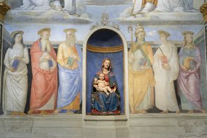 Szentháromság, benediktinusok és kamalduli szentek