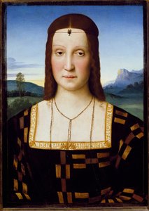 Elisabetta Gonzaga portréja, 1504-1505 körül (olaj, fa)