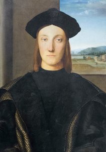 Porträt von Guidubaldo da Montefeltro von Raphael (1483-1520)