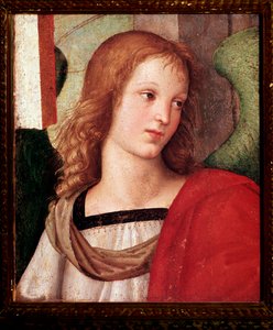 Nicola da Tolentino oltárképe: "Angyal" alkotó: Raphael
