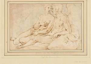 Ámor és psziché, 1540 körül. alkotó: Raphael