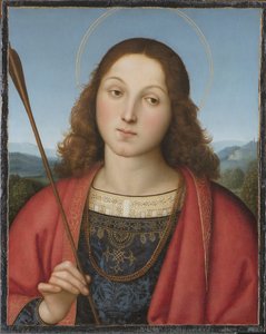 Szent Sebestyén, 1501-1502 körül alkotó: Raffaello Sanzio Raphael