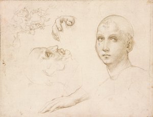 Tanulmányok a San Severo-i Szentháromság számára, 16. század eleje alkotó: Raphael