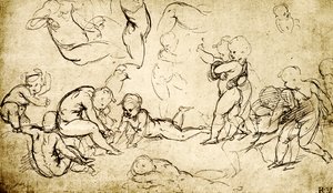 Philosztratosz Ámorjai alkotó: Raffaello Sanzio Raphael