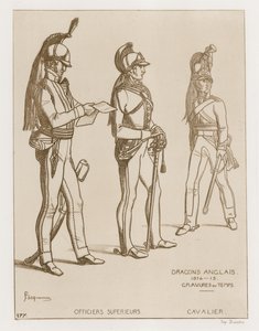 Angol dragonyosok, 1814-15
