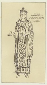 Eudoxia, Kelet császárnője alkotó: Raphael Jacquemin