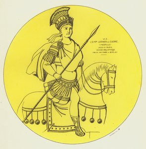 Justinianus császár a háborúban alkotó: Raphael Jacquemin