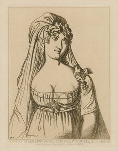 Maria Fedorovna, I. Pál orosz cár özvegye
