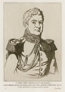 Pierre Michailowich Wolkonski herceg alkotó: Raphael Jacquemin