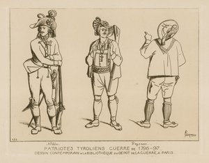 Tiroli hazafiak, 1796-1797 háború