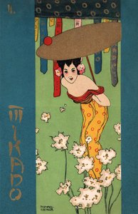 Gésa, 1900 körüli (illusztráció) alkotó: Raphael Kirchner