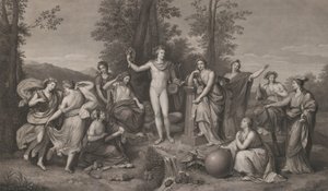 Apollo and the Muses on Parnassus, 1784., 1784.
