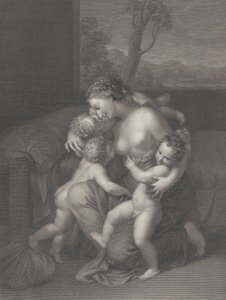 Jótékonysági szervezet három kisgyermekkel, 1795.