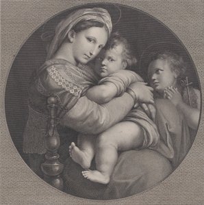 Madonna a székből Madonna della Seggiola, 1793.
