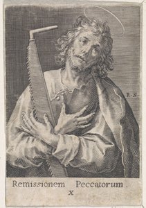 zelóta Simon apostol Krisztus, Mária és a tizenkét apostol (sorozat címe)