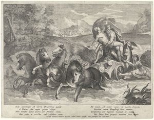Proserpina kirablása alkotó: Raphaël Sadeler (II)