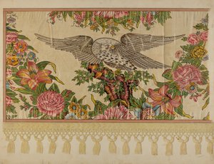 Chintz Valance a poszterágyhoz, c. 1935.