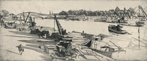 A Port Henri IV, 1915
