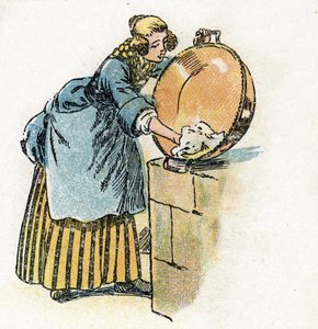 "Hamupipőke" illusztráció Charles Perrault meséihez (illusztráció) 1920 körül